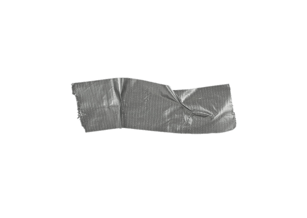 Aesthetic Tape Png Isolated Pic (gray)