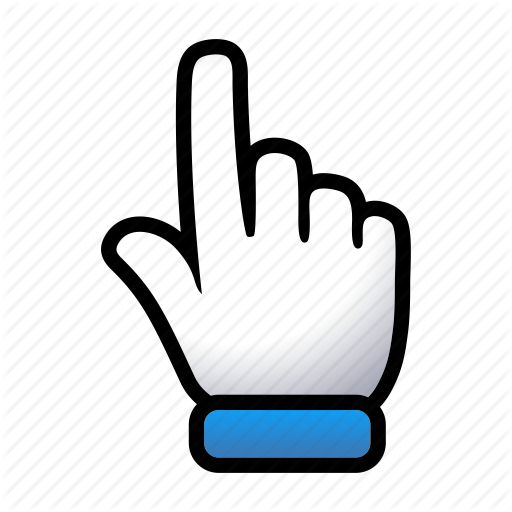 Gesture Click Png Photos (indigo, black, white)