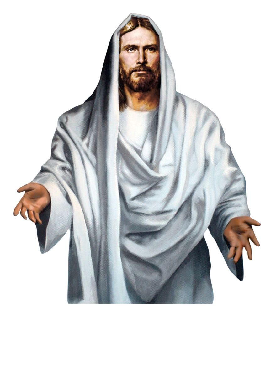 Jesus Christ Png Clipart (gray, black, lavender, silver)