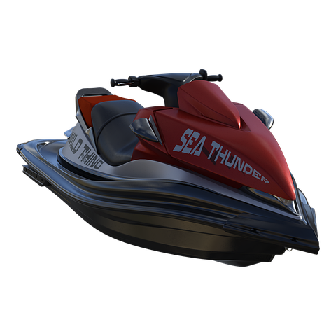 Jet Ski Png Clipart (black)