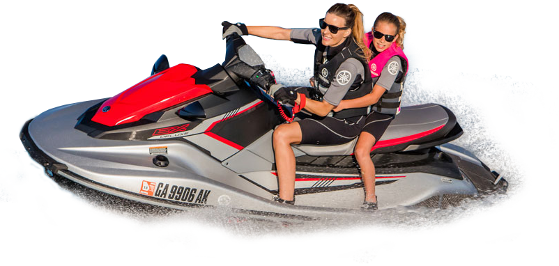 Jet Ski Png Images (teal, white)