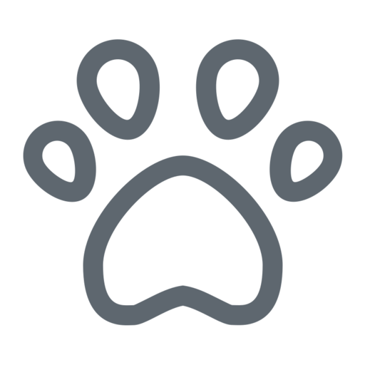 Pet Free Png Icon Download (white, black, gray)