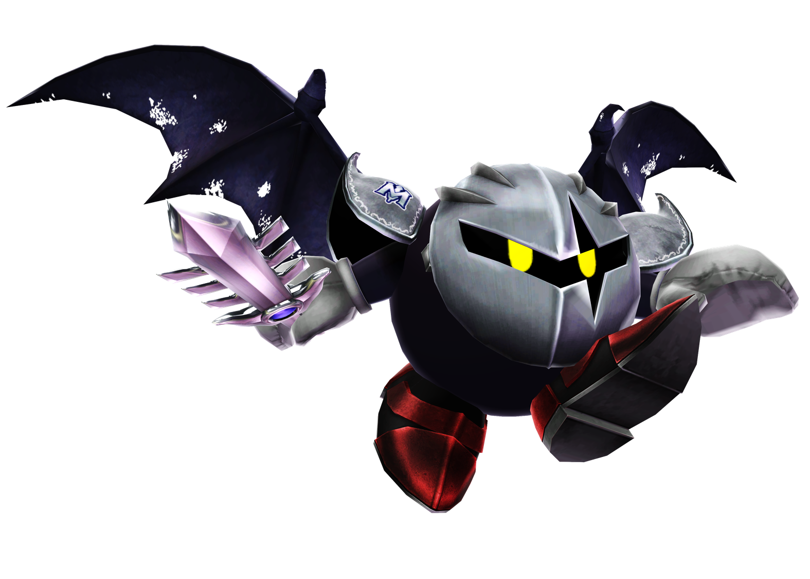 Meta Knight Background Png (black)