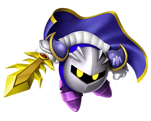 Meta Knight Download Png Image (white, gray, navy, black)