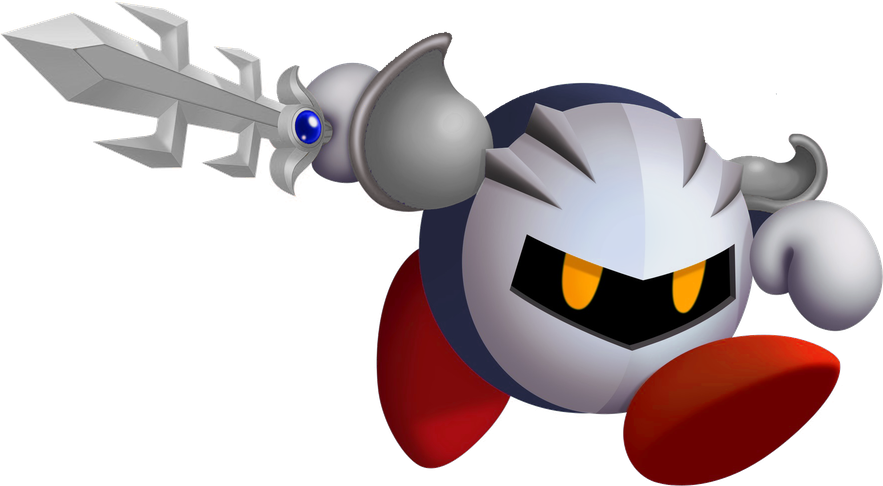 Meta Knight Png Clipart (maroon, black, gray)