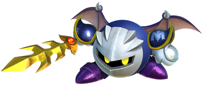 Meta Knight Png Photos (yellow, black, white)