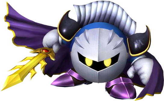 Meta Knight Png Pic (white, indigo, black)