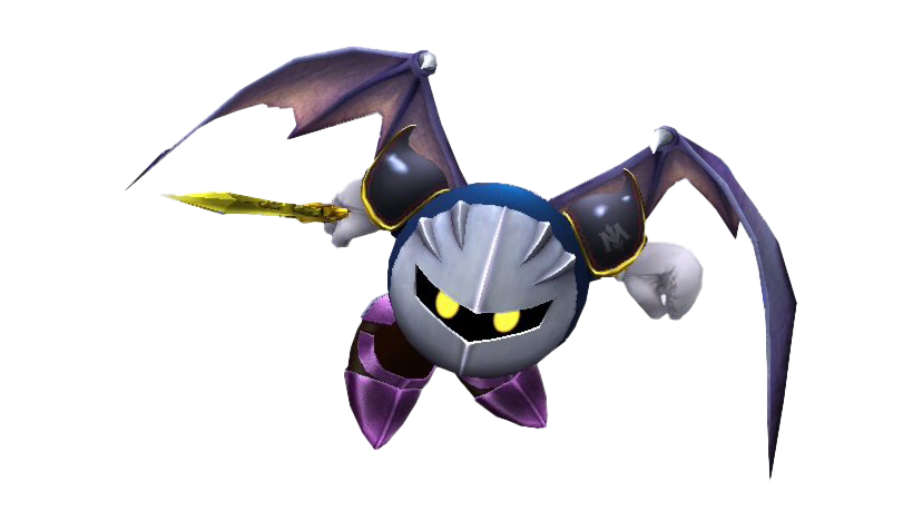 Meta Knight Png Picture (white, black)