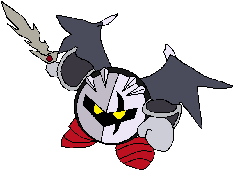 Meta Knight Transparent Images Png (lavender, silver, indigo, black, gray)