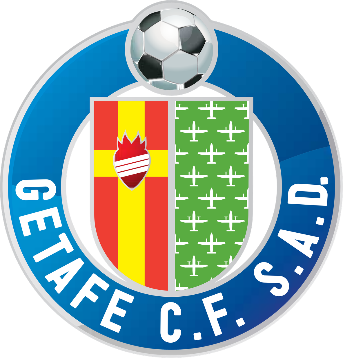 Getafe Cf Png Hd (yellow, chocolate, white, gray, black)