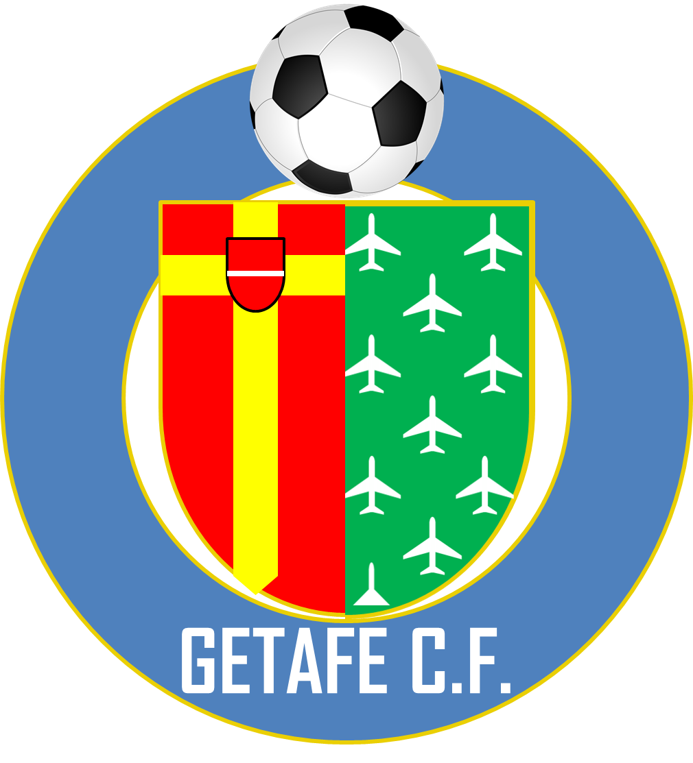 Getafe Cf Png (yellow, teal, white, red, gray)