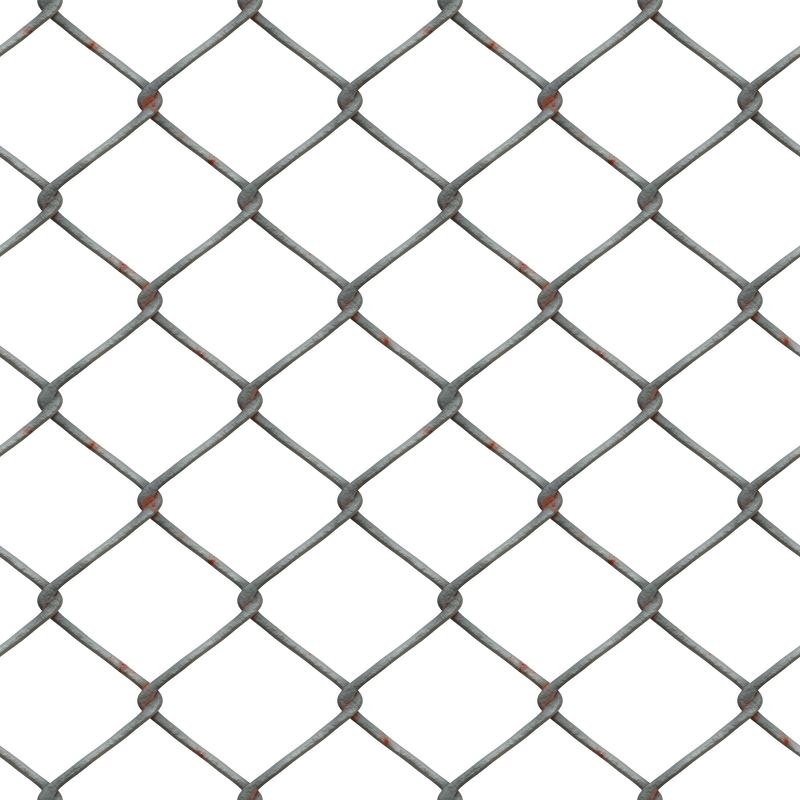 Metal Fence Png Transparent (black)