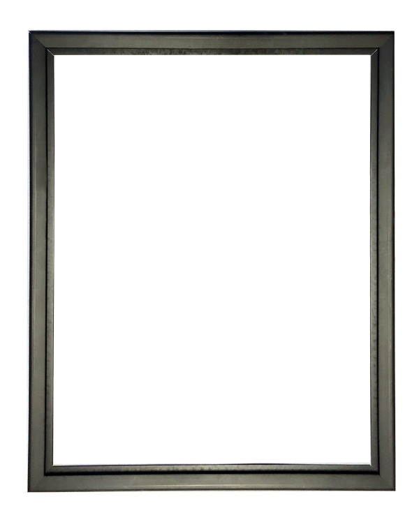 Metal Frame Png Image (gray, black)