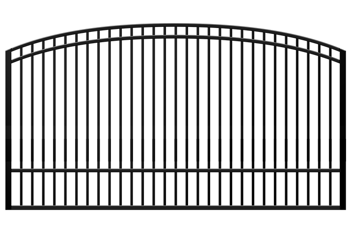 Metal Gate Png Pic (white, black)