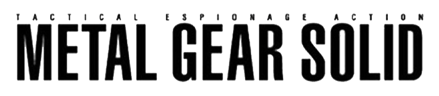 Metal Gear Logo Png Picture (white, gray, lavender, black)