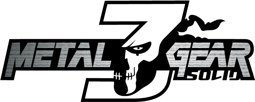 Metal Gear Logo Png Transparent Image (white, gray, black)