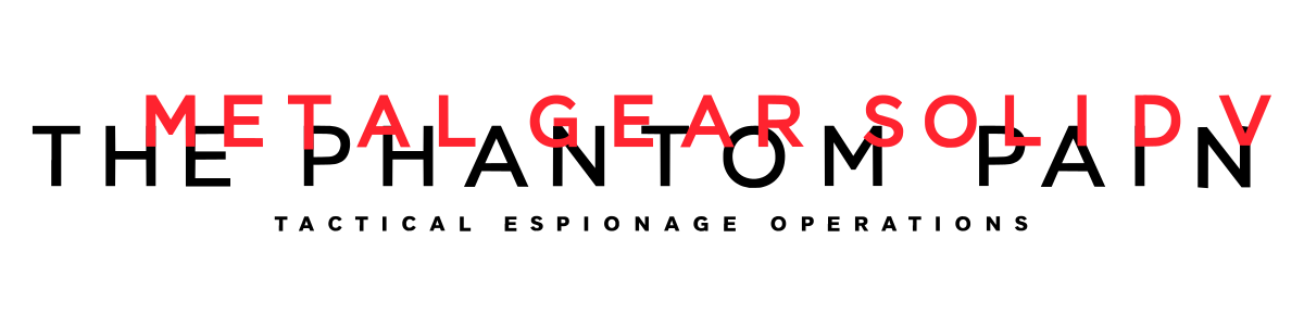 Metal Gear Logo Png (black)