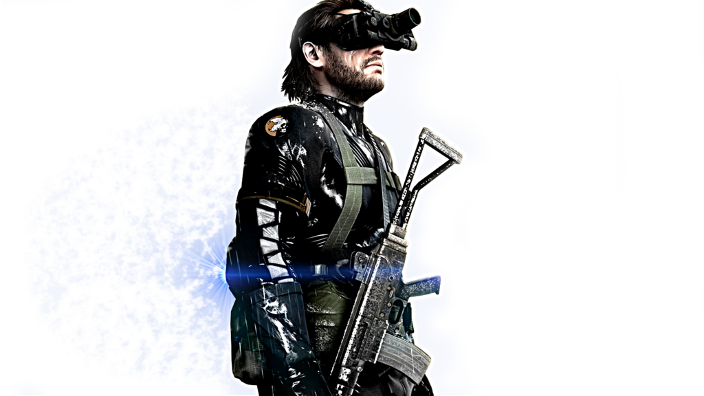 Metal Gear Png (black, teal)