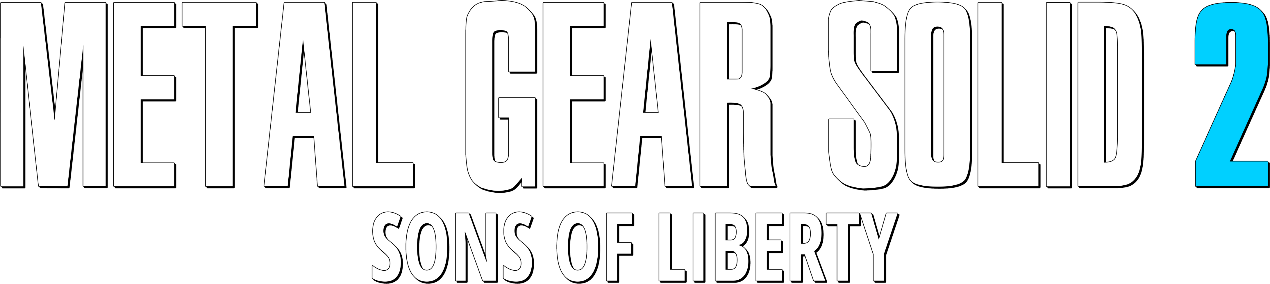 Metal Gear Solid 2 Sons Of Liberty Logo Png Photos (gray, silver, lavender, black, white)