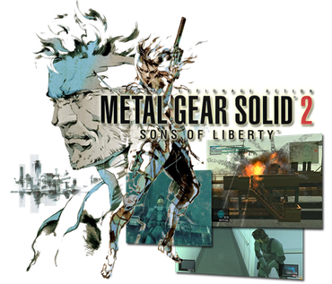 Metal Gear Solid 2 Sons Of Liberty Png Transparent (black)