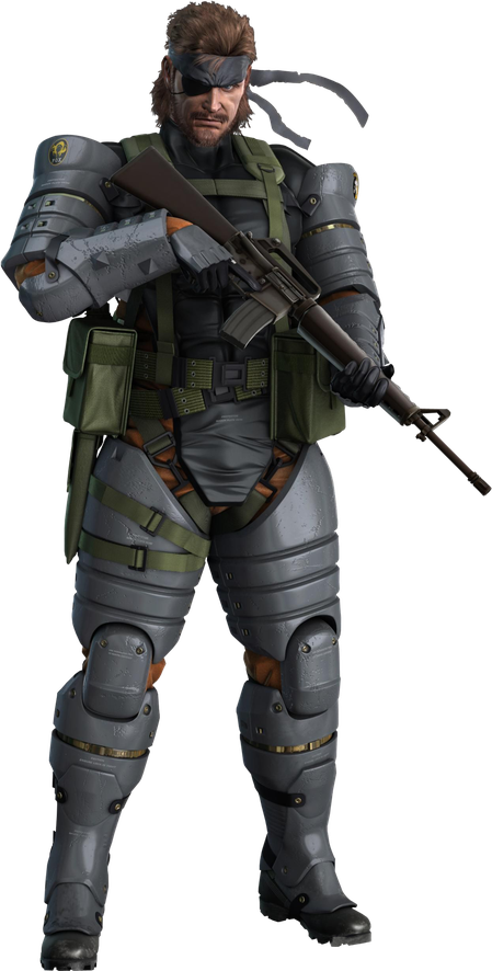 Metal Gear Solid 3 Snake Eater Png Transparent (indigo, black)