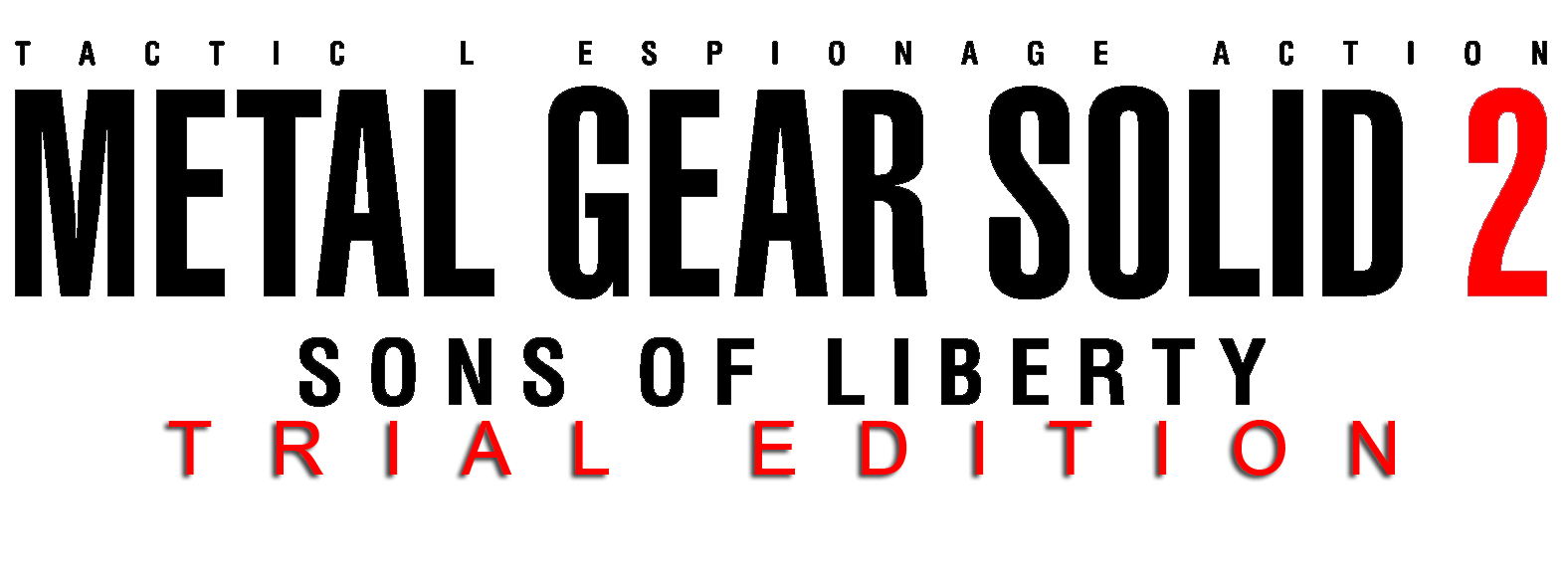 Metal Gear Solid Logo Png Pic (red, gray, lavender, black, white)