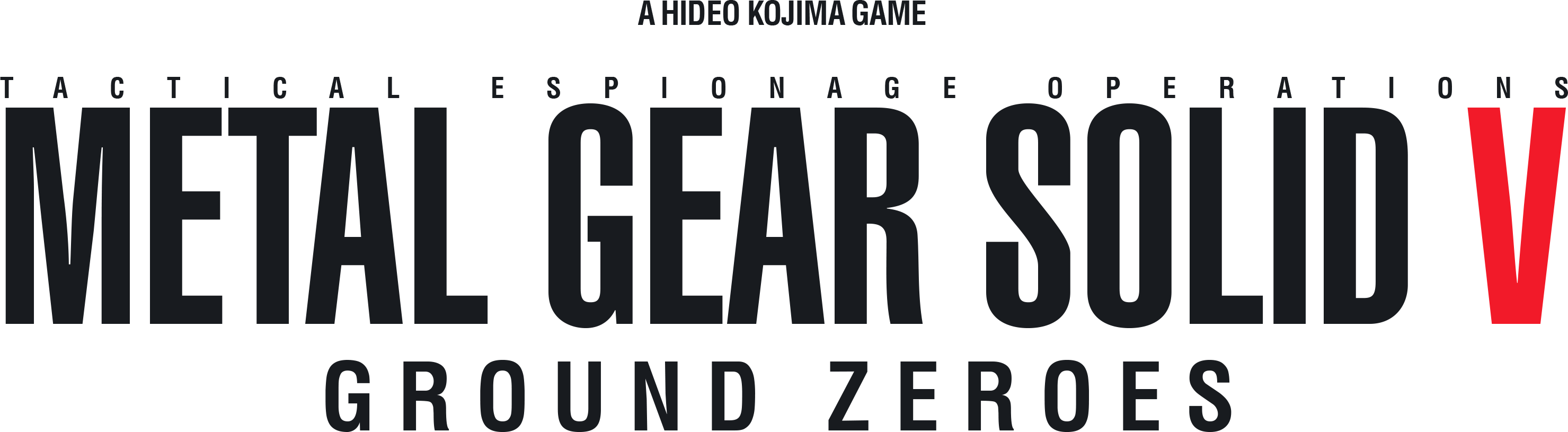 Metal Gear Solid V The Phantom Pain Logo Png Picture (white, silver, black)