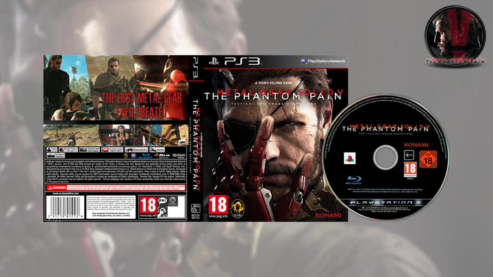 Metal Gear Solid V The Phantom Pain Png Transparent (black)