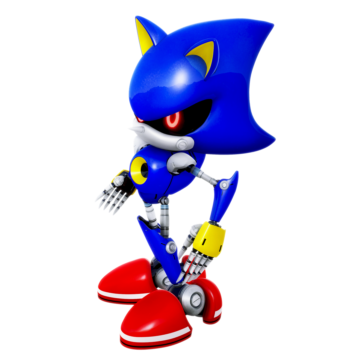 Metal Sonic Png Free Download (red, blue, black)