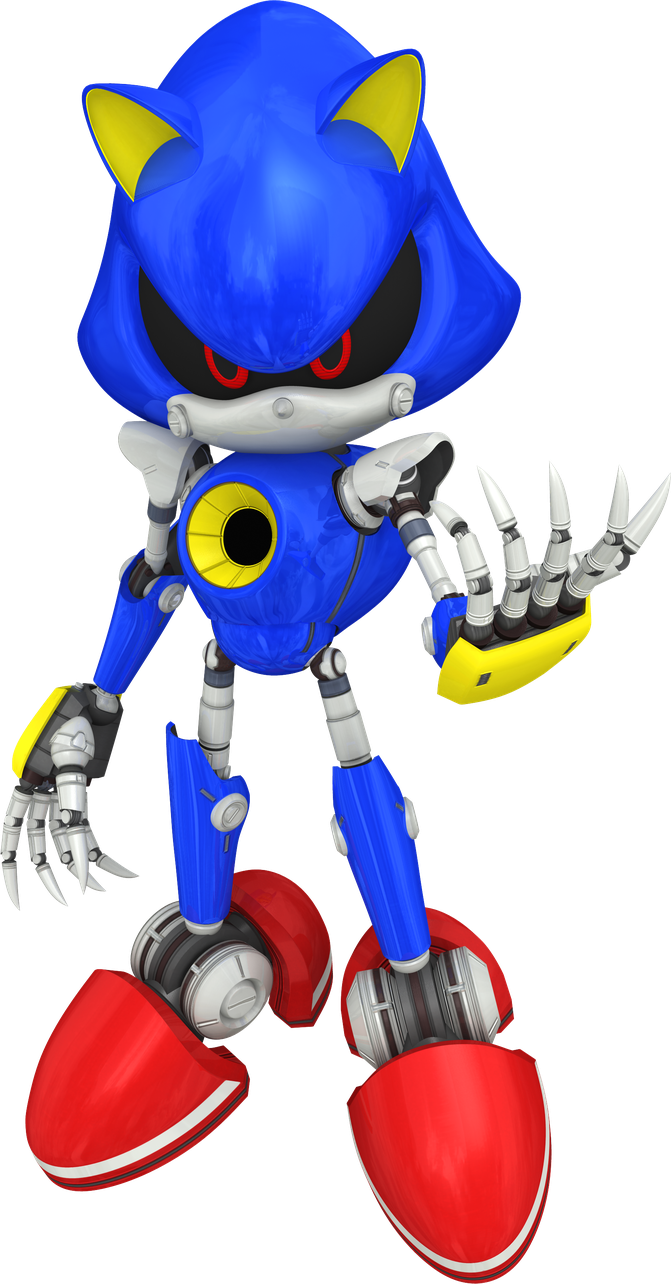 Metal Sonic Png Hd (blue, black)