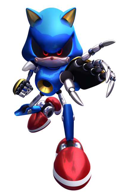 Metal Sonic Png Pic (black)