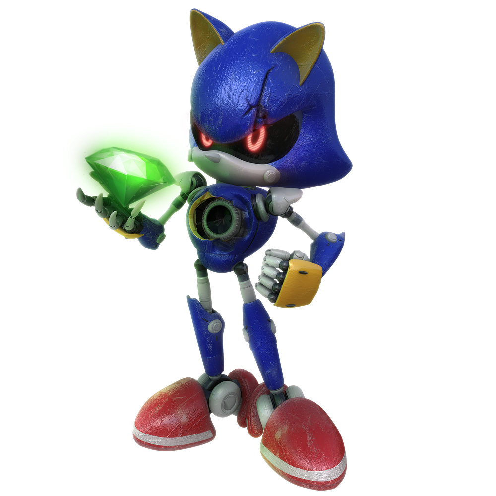 Metal Sonic Png Picture (mint, black)