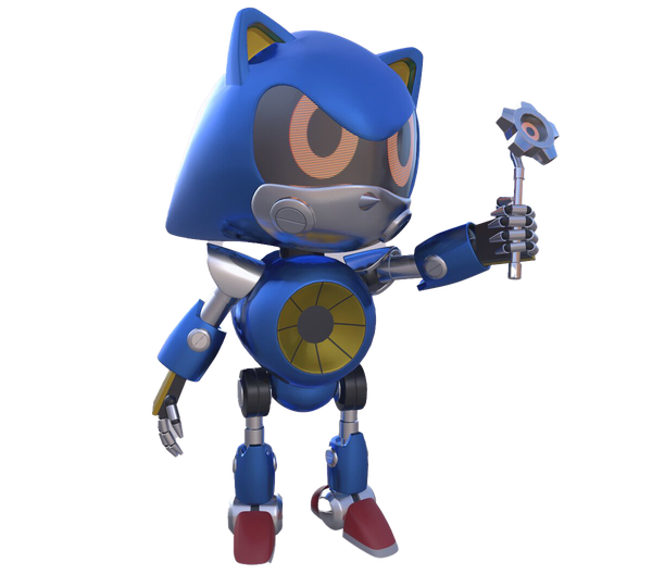 Metal Sonic Png Transparent Picture (indigo, navy, black, teal)