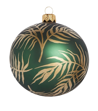 Metallic Ornament Png Clipart (green, black)