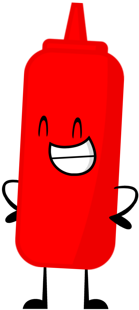 Ketchup Png Clipart (white, red, black)