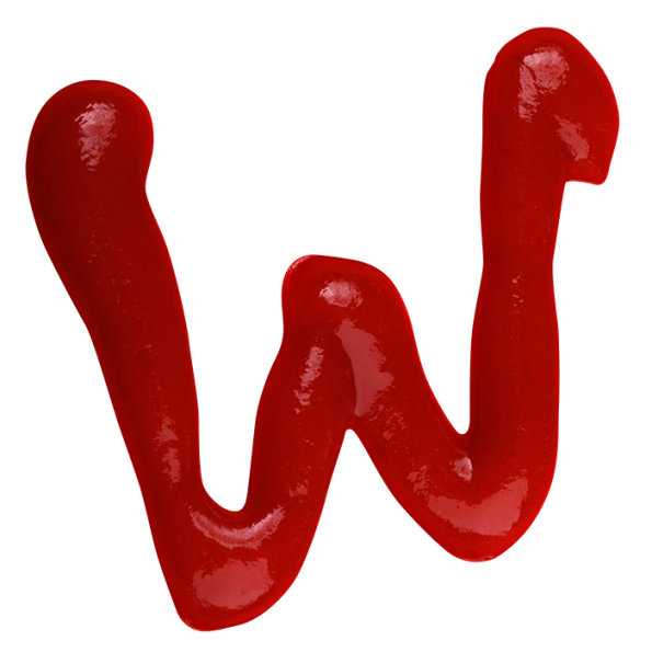 Ketchup Transparent Background (maroon, black)