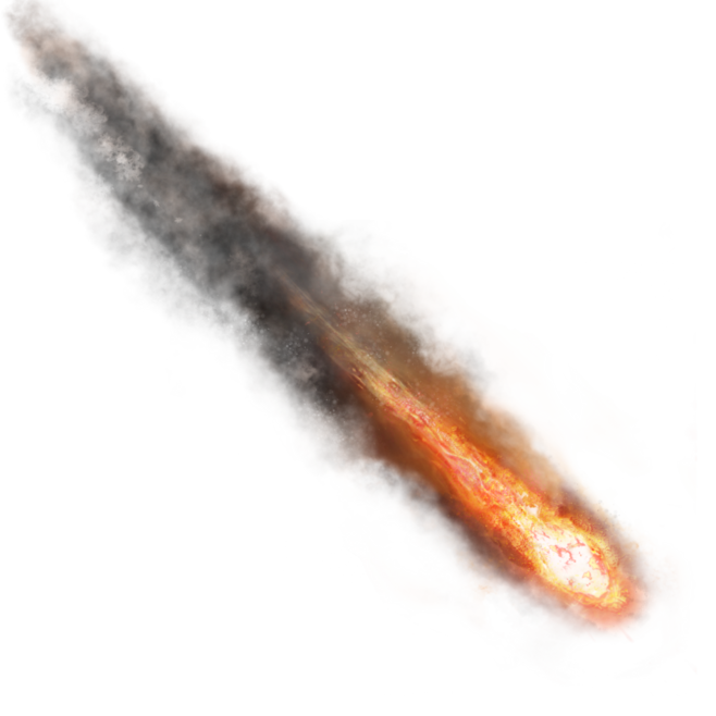 Meteor Star Png Picture (black)