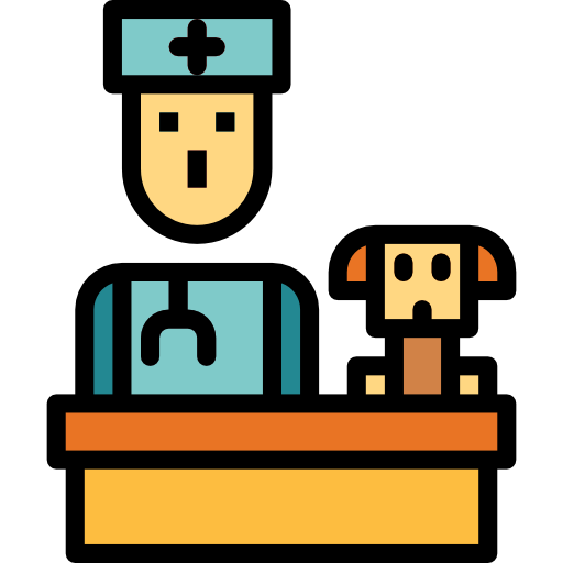 Veterinarian Png Photo (black, chocolate, white, silver, orange)