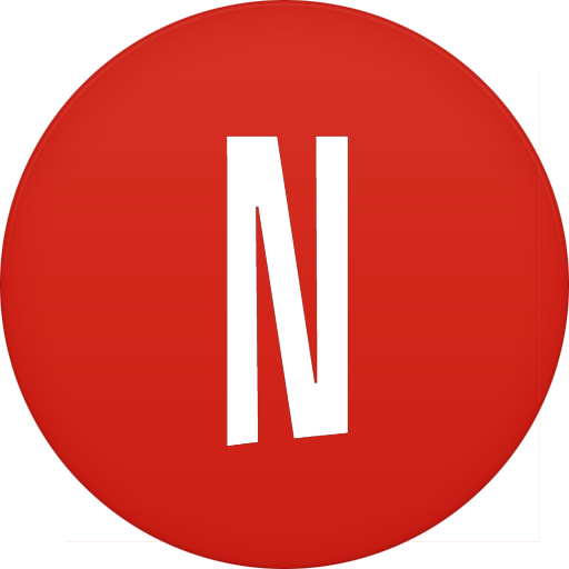 Netflix Free Nobackground Png Icon Download (red, chocolate, black, white)