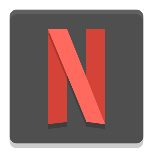 Netflix Free Transparent Png Icon Download Path (salmon, indigo, black, gray, chocolate)