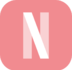 Netflix Ios Logo Icon Free Transparent Png Icon Download (pink, salmon, black, white)