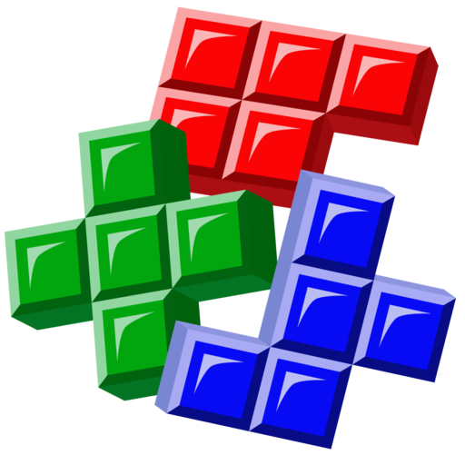 Tetris Png Free Download (green, red, blue, white)