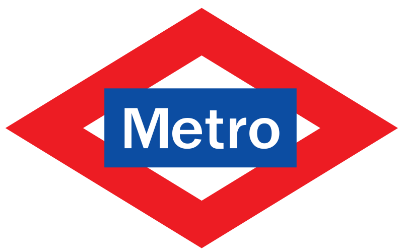 Metro Png Clipart (red, white, black, teal)