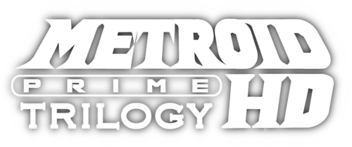 Metroid Prime Logo Png Image (white, indigo, black, silver)