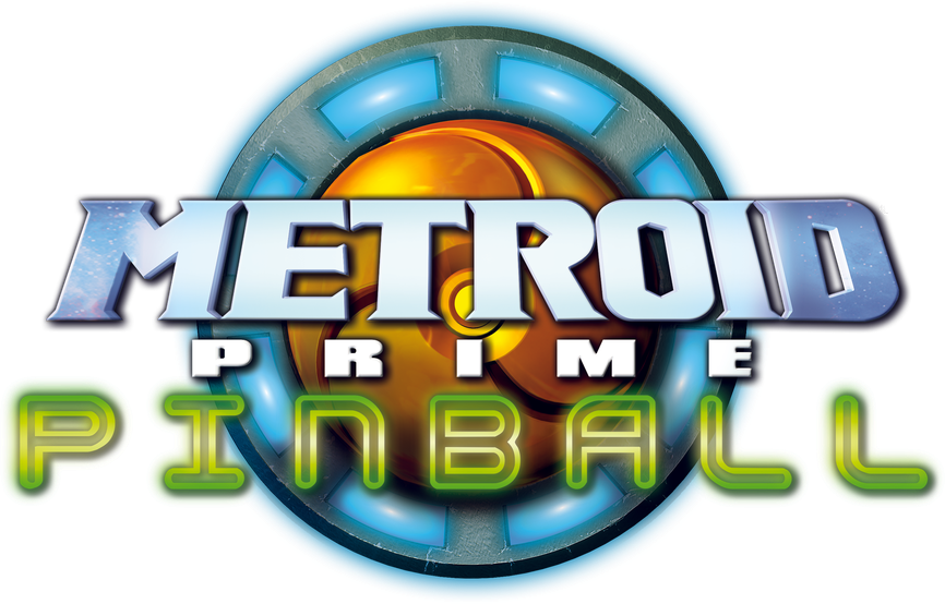 Metroid Prime Logo Png (white, lavender, black, teal)