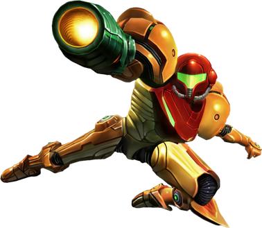 Metroid Prime Png File (black)