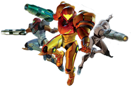 Metroid Prime Png Image (black)