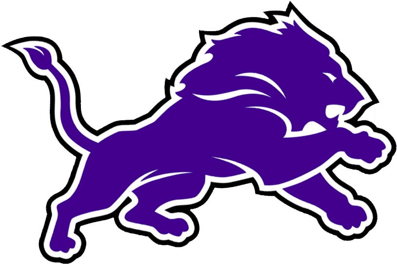 Detroit Lions Png Isolated Hd (black, indigo, white)