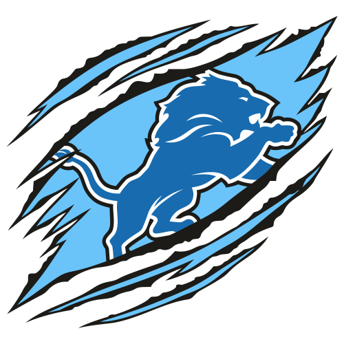 Detroit Lions Png Photo (white, silver, teal)