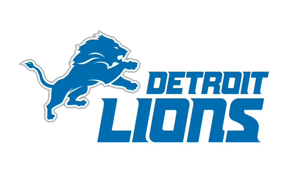 Detroit Lions Transparent Png (white, silver, teal)